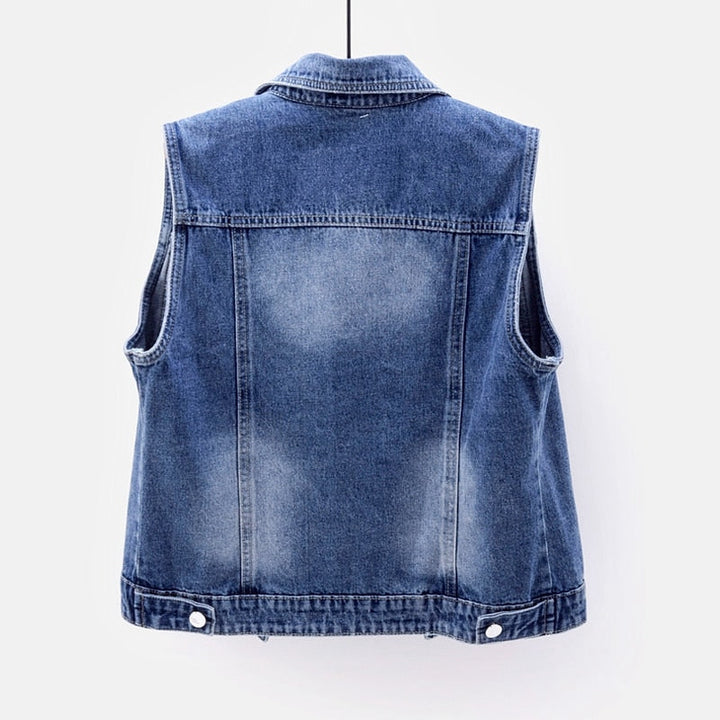 Ella - Elegante chaqueta vaquera embellecida para primavera/verano para mujer