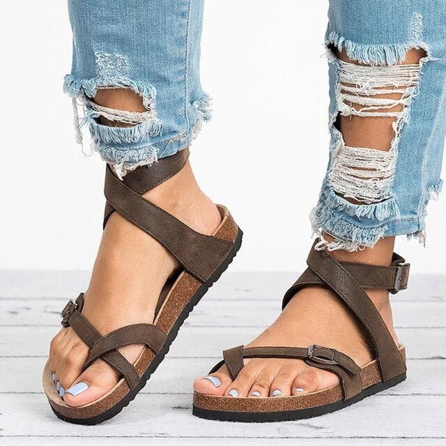 Helen - Sandalias de verano para mujer, lujosas y modernas, con la máxima comodidad