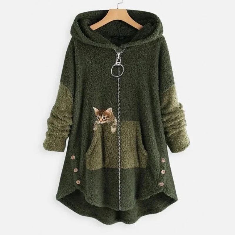 Jeanne™ - Sudadera Teddy de Algodón Ultra-Suave