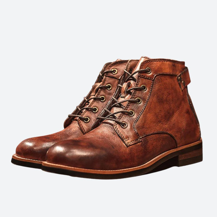 Elegantes botas de piel para hombre - Jiggy