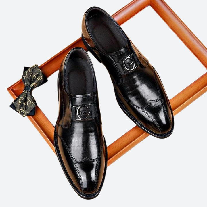 Elegantes zapatos de hombre de piel hechos a mano - Jojo