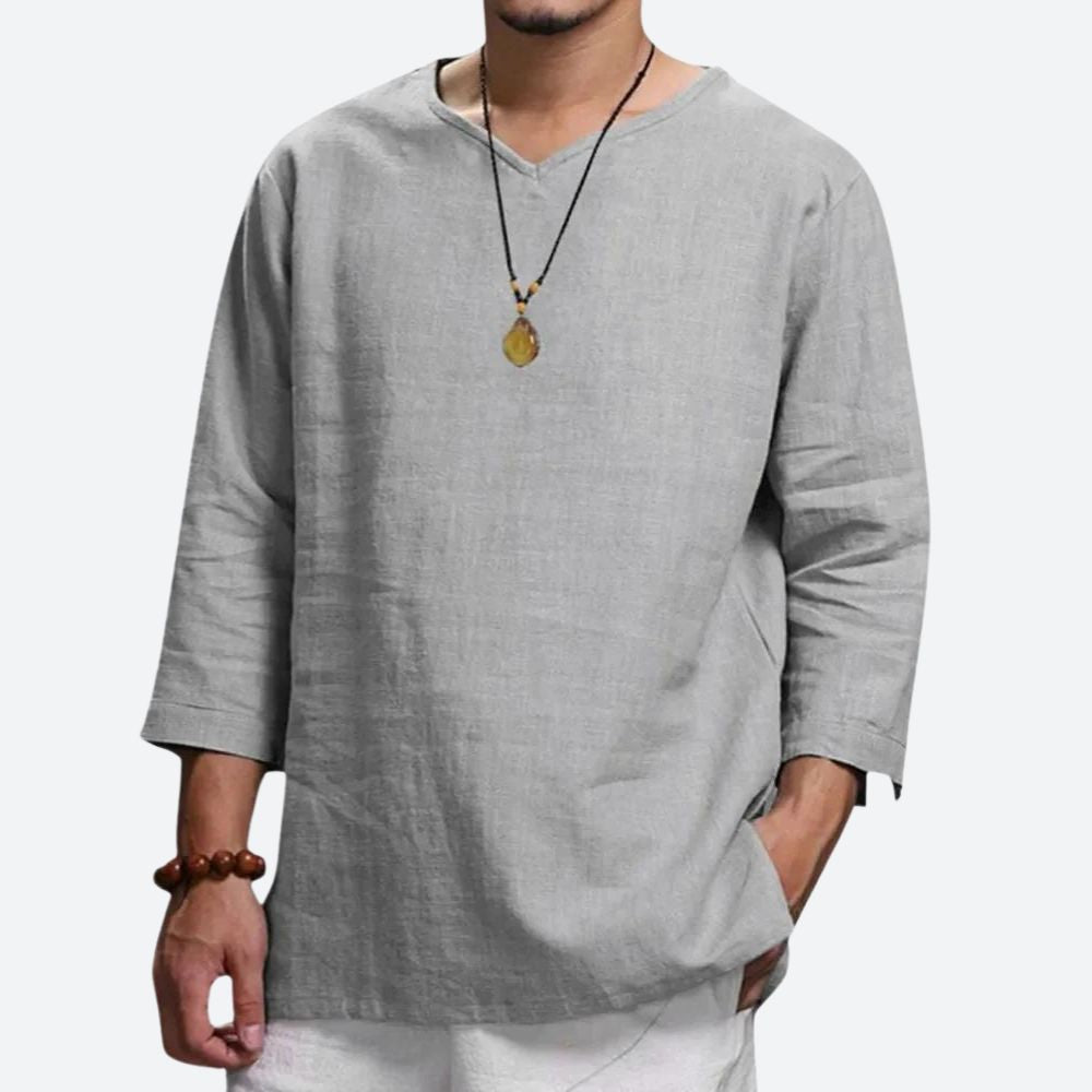Elegante y cómoda camiseta casual para hombre - Jonriel