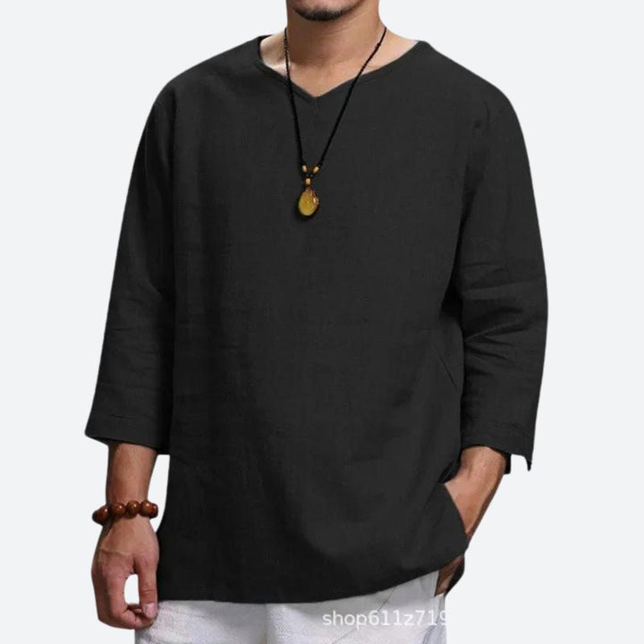 Elegante y cómoda camiseta casual para hombre - Jonriel