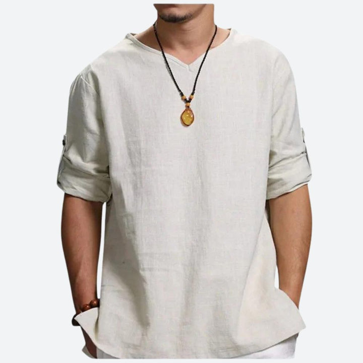 Elegante y cómoda camiseta casual para hombre - Jonriel