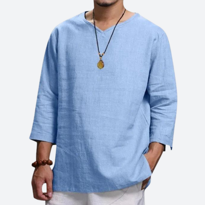 Elegante y cómoda camiseta casual para hombre - Jonriel