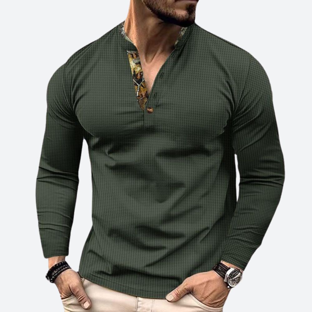 Camisa casual con estilo para hombre - Kyle