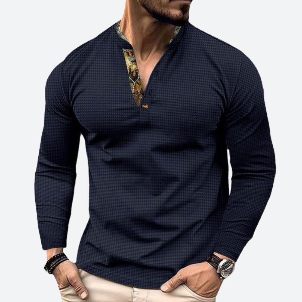 Camisa casual con estilo para hombre - Kyle