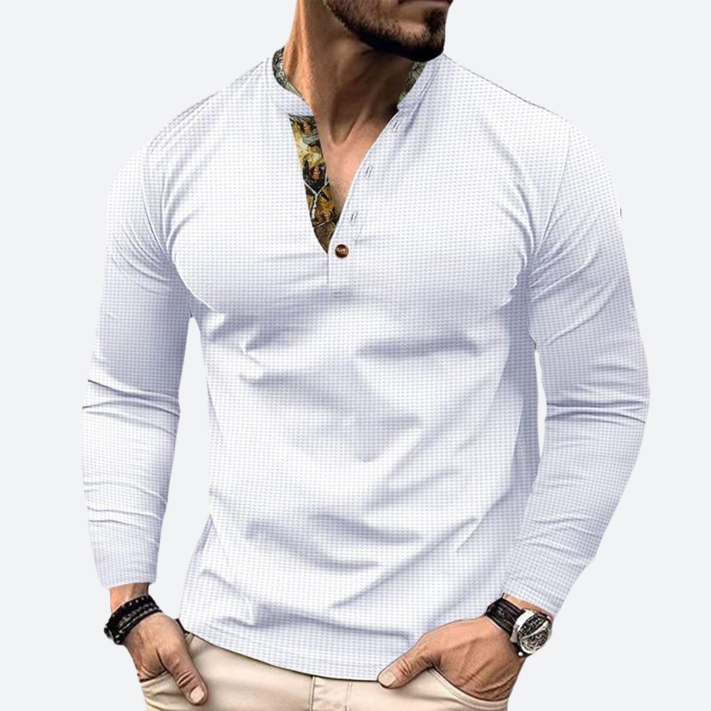 Camisa casual con estilo para hombre - Kyle