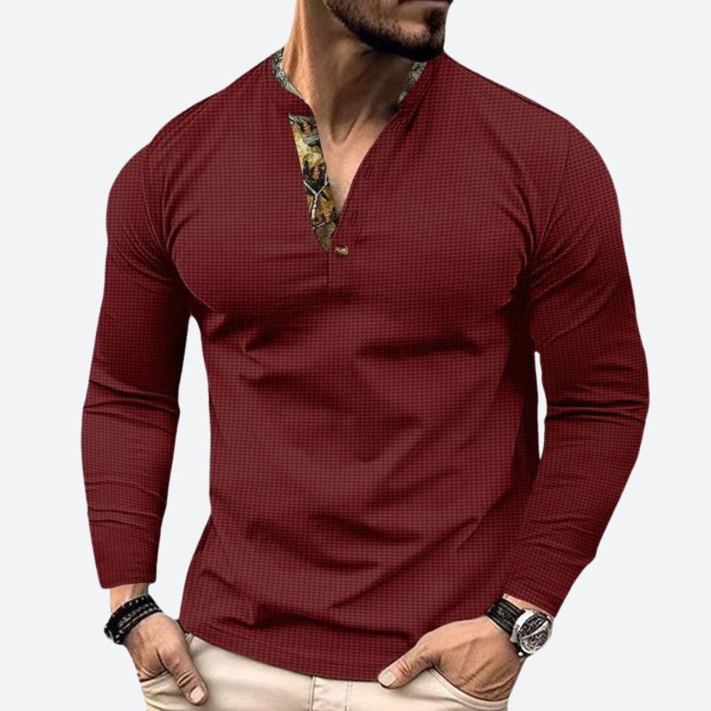 Camisa casual con estilo para hombre - Kyle