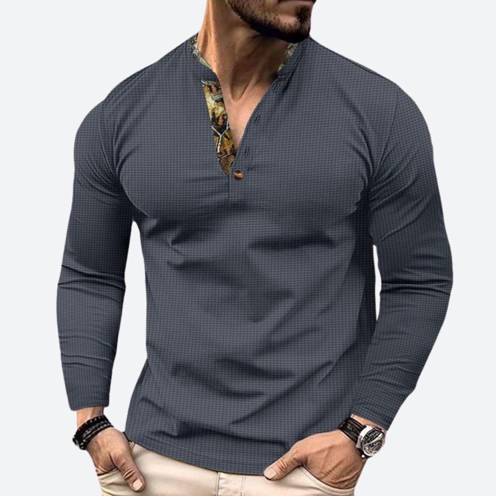 Camisa casual con estilo para hombre - Kyle