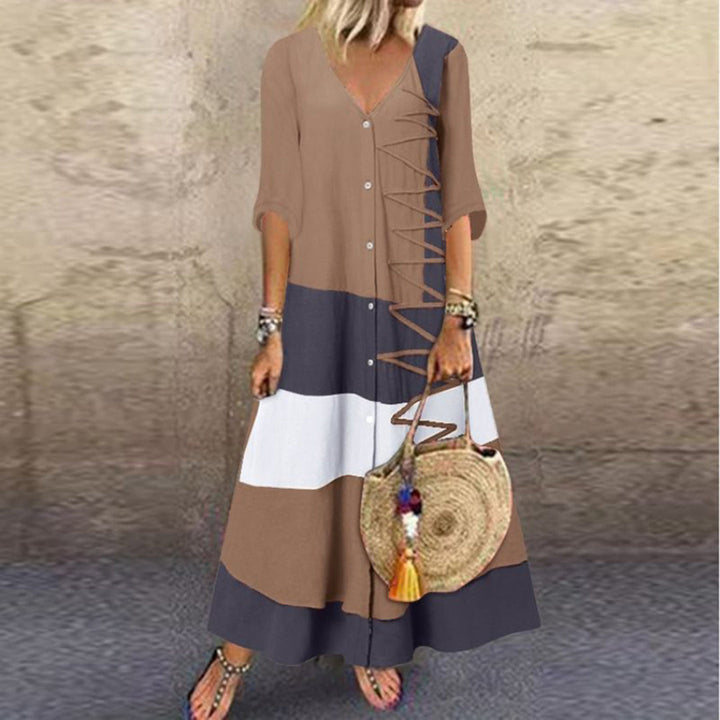 Vestido largo sofisticado y chic de ALTHAIA