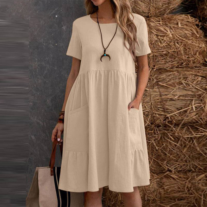 Impresionante Vestido Casual de Verano DEARBHLA para un look veraniego con estilo