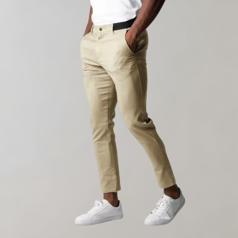 Leonardo - Elegantes pantalones chinos para hombre