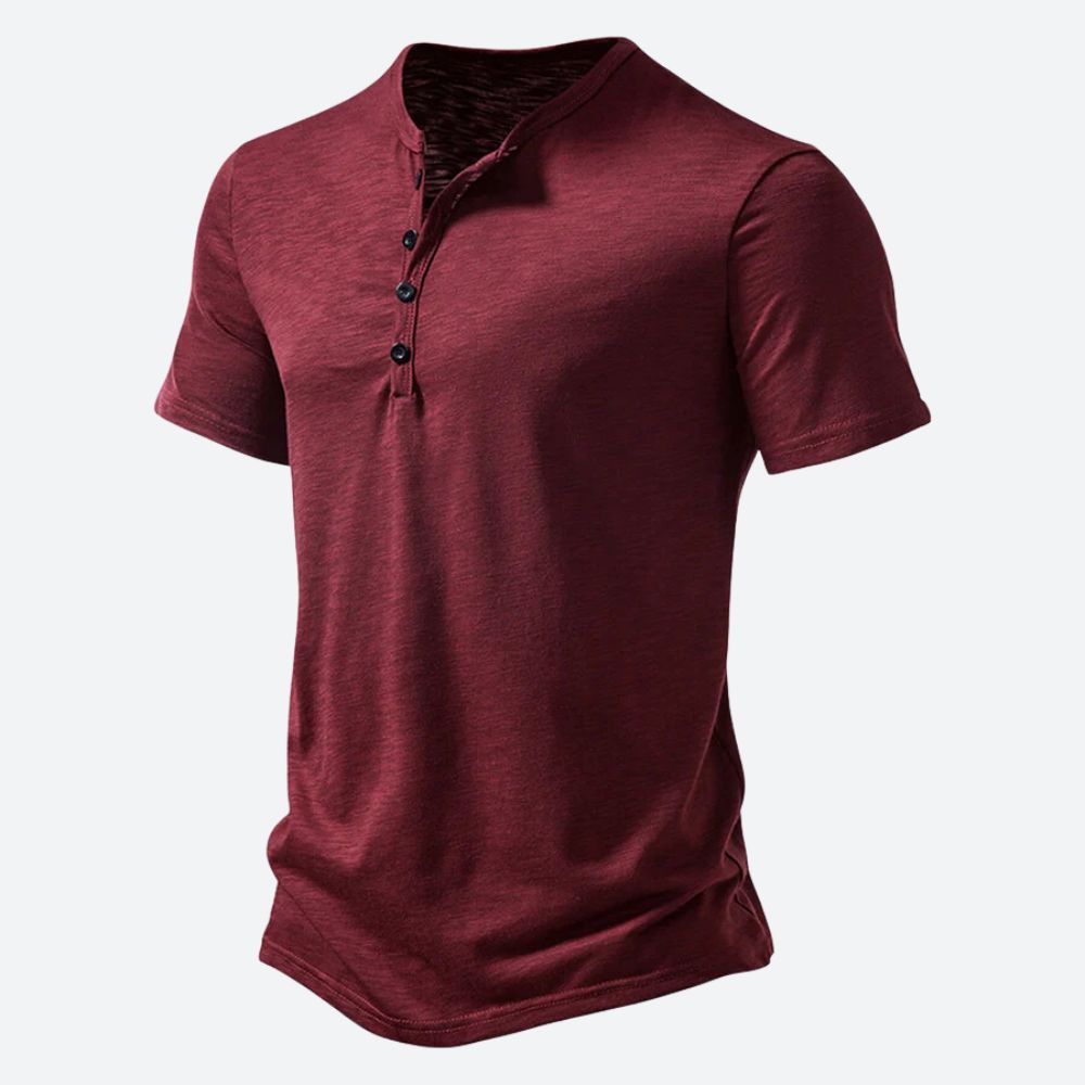 Elegante camiseta informal para hombre - Lino