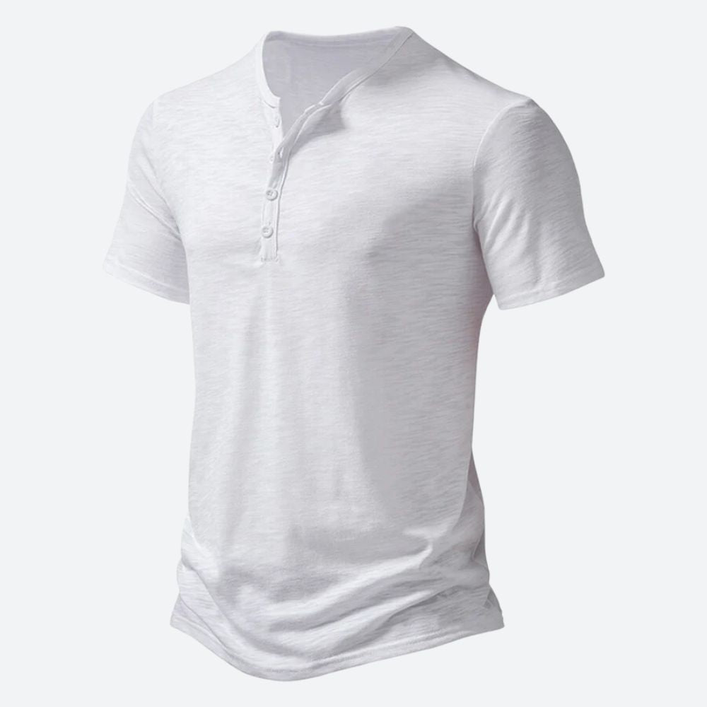 Elegante camiseta informal para hombre - Lino