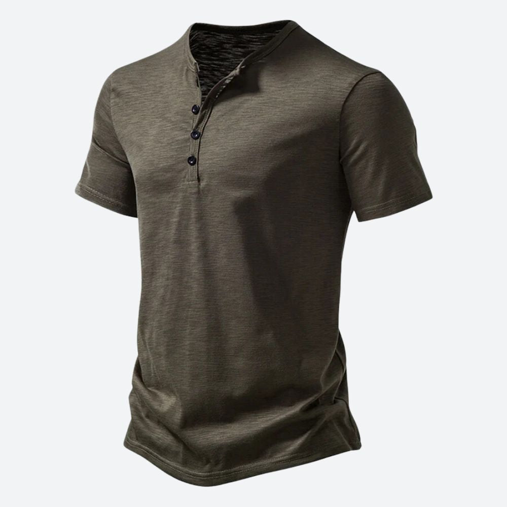 Elegante camiseta informal para hombre - Lino