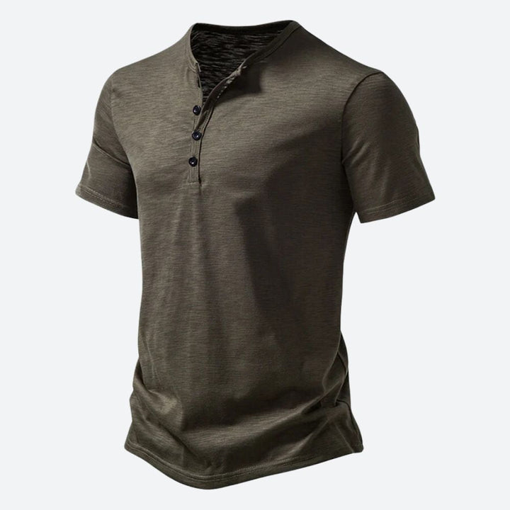 Elegante camiseta informal para hombre - Lino