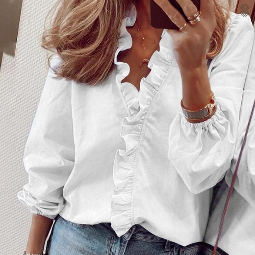 Liana - Blusa elegante y atemporal para mujer