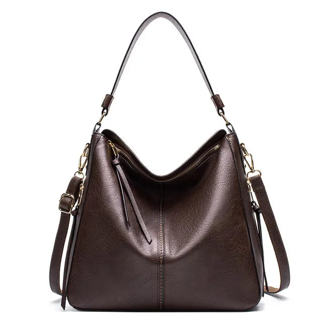 Jacky - Elegante y espacioso bolso tote de piel para las aventuras de verano de las mujeres