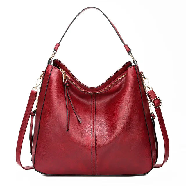 Jacky - Elegante y espacioso bolso tote de piel para las aventuras de verano de las mujeres
