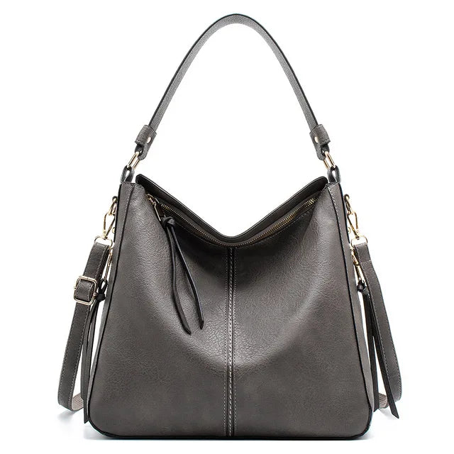 Jacky - Elegante y espacioso bolso tote de piel para las aventuras de verano de las mujeres
