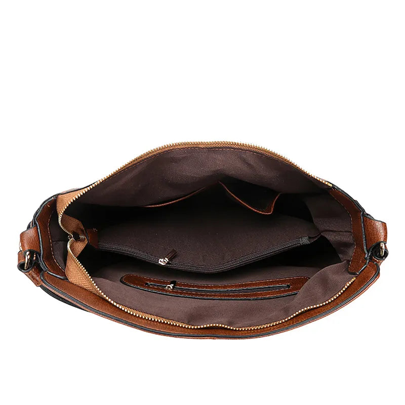 Jacky - Elegante y espacioso bolso tote de piel para las aventuras de verano de las mujeres