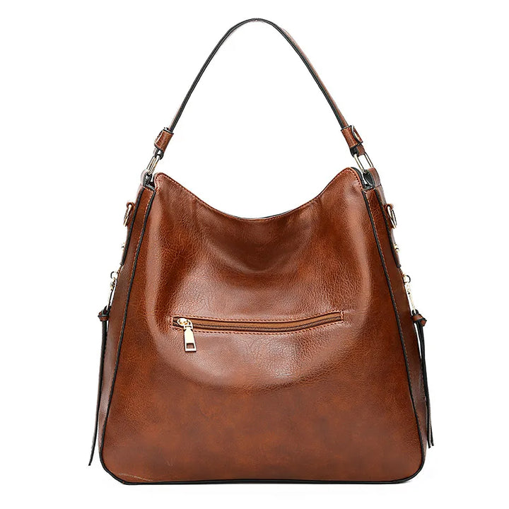 Jacky - Elegante y espacioso bolso tote de piel para las aventuras de verano de las mujeres