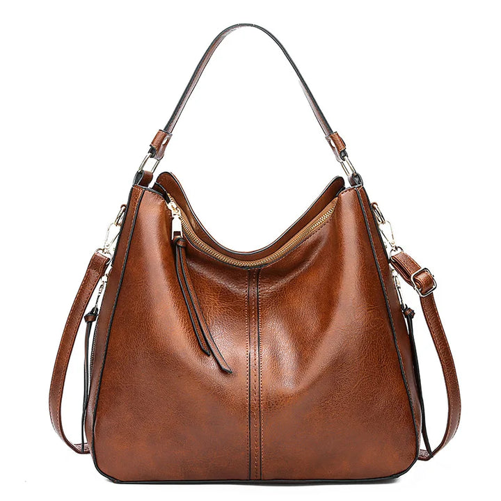 Jacky - Elegante y espacioso bolso tote de piel para las aventuras de verano de las mujeres