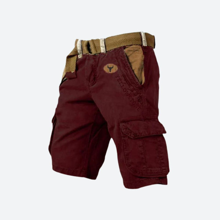 Pantalones cortos cargo para hombre, elegantes y funcionales - Marky