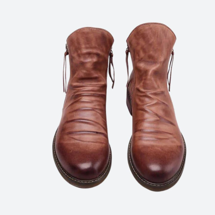 Elegantes botas casual de piel para hombre - Marty