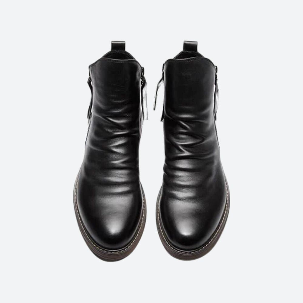 Elegantes botas casual de piel para hombre - Marty