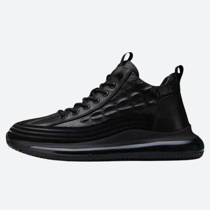 Elegantes zapatos casuales de cuero de vaca para hombre con cómodas almohadillas de aire - Mees