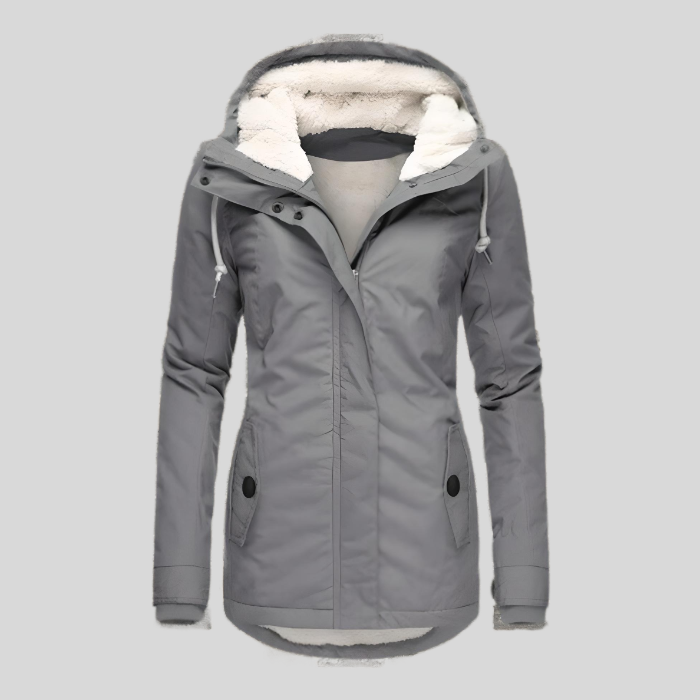 Elena™ - Abrigo Impermeable con Forro Polar