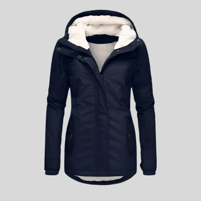 Elena™ - Abrigo Impermeable con Forro Polar