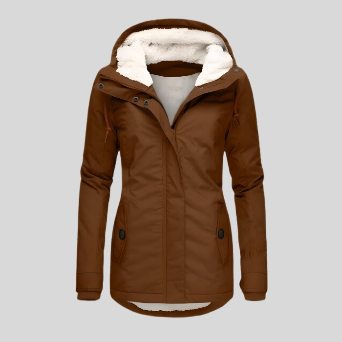 Elena™ - Abrigo Impermeable con Forro Polar