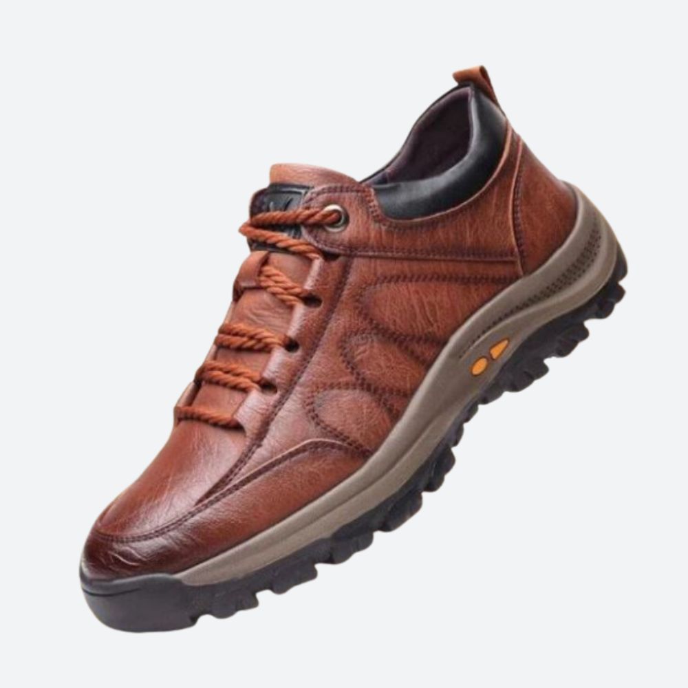 Elegantes y cómodas botas de montaña para hombre - Nero