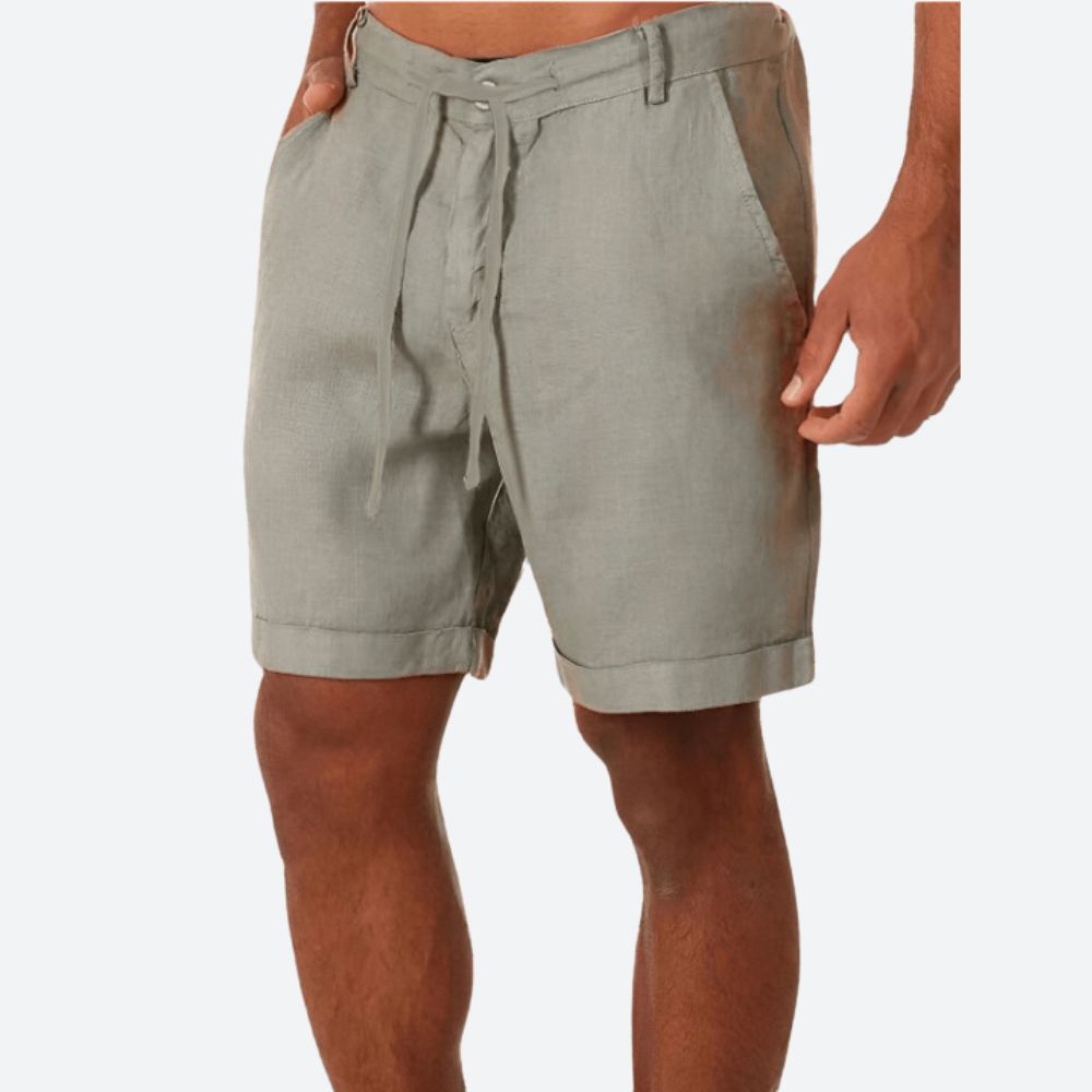 Pantalones cortos de lino para hombre - Nitro: comodidad con estilo para cualquier ocasión