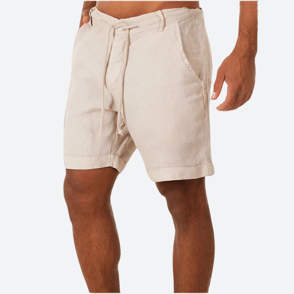 Pantalones cortos de lino para hombre - Nitro: comodidad con estilo para cualquier ocasión