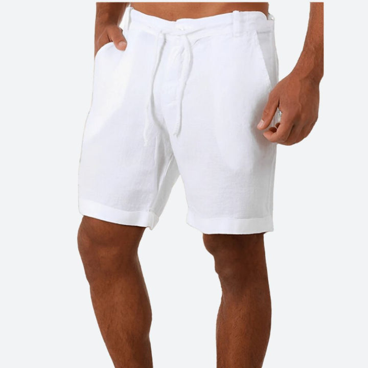 Pantalones cortos de lino para hombre - Nitro: comodidad con estilo para cualquier ocasión
