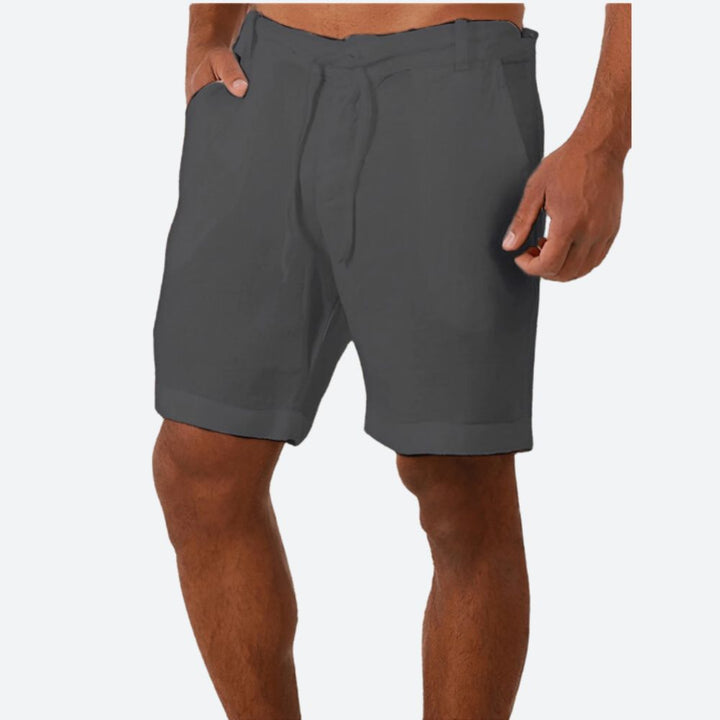 Pantalones cortos de lino para hombre - Nitro: comodidad con estilo para cualquier ocasión