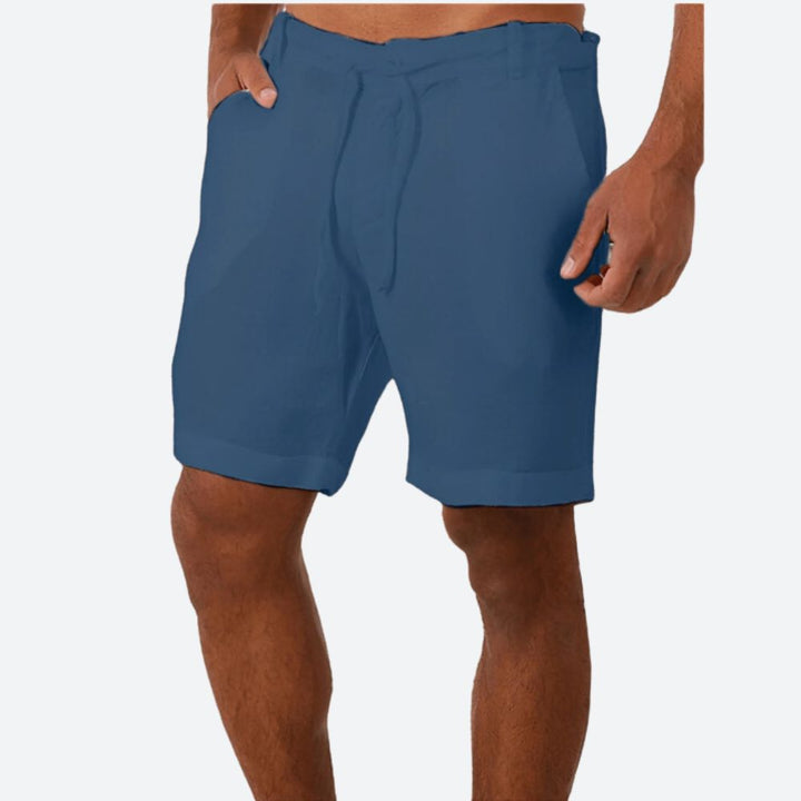 Pantalones cortos de lino para hombre - Nitro: comodidad con estilo para cualquier ocasión
