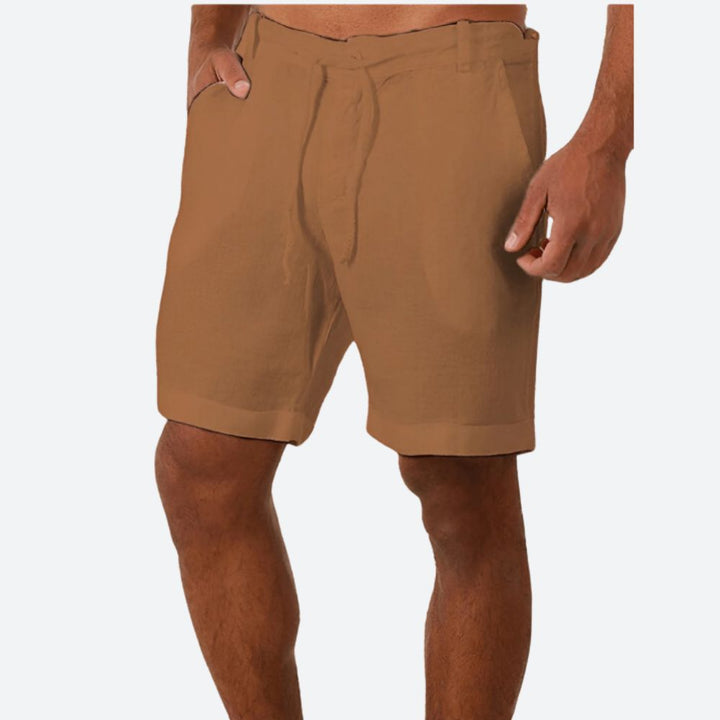 Pantalones cortos de lino para hombre - Nitro: comodidad con estilo para cualquier ocasión