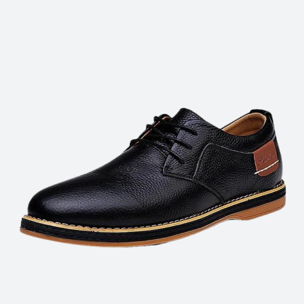 Zapatos de piel para hombre, elegantes y transpirables - Noud