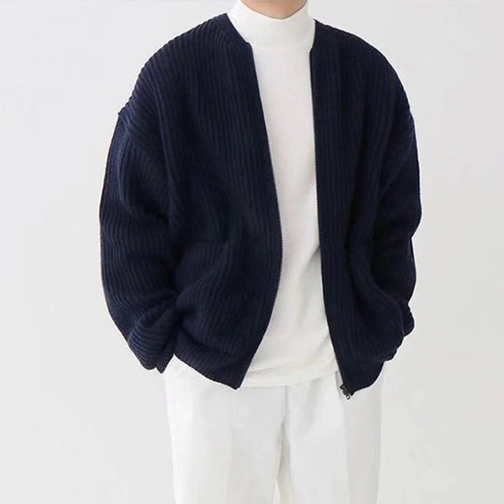 EMILIANO - Cómodo cárdigan para hombre