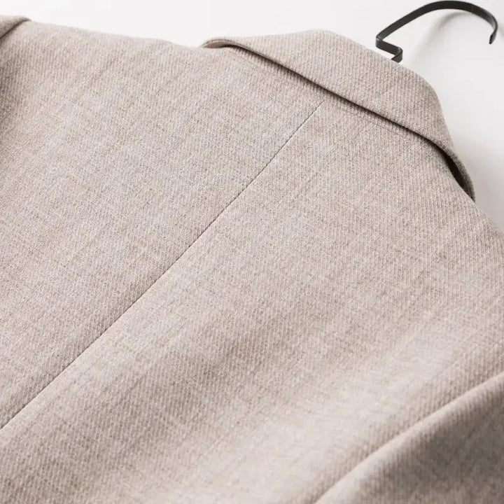 Bella - Elegante blazer patchwork para la mujer a la moda