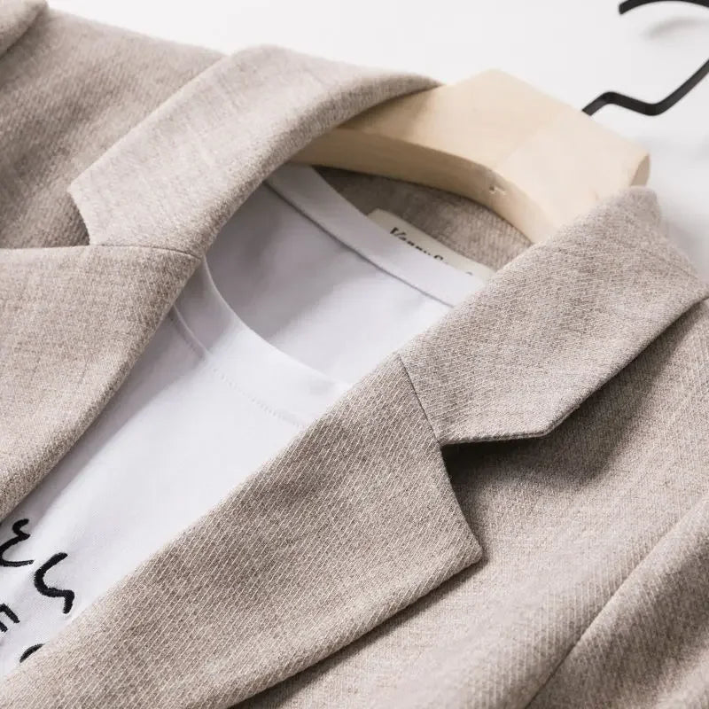 Bella - Elegante blazer patchwork para la mujer a la moda
