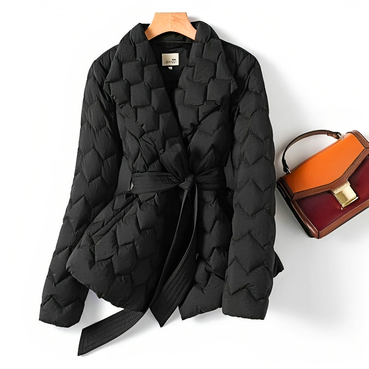 Elena™ - Chaqueta Piumino Elegance en Forro Polar