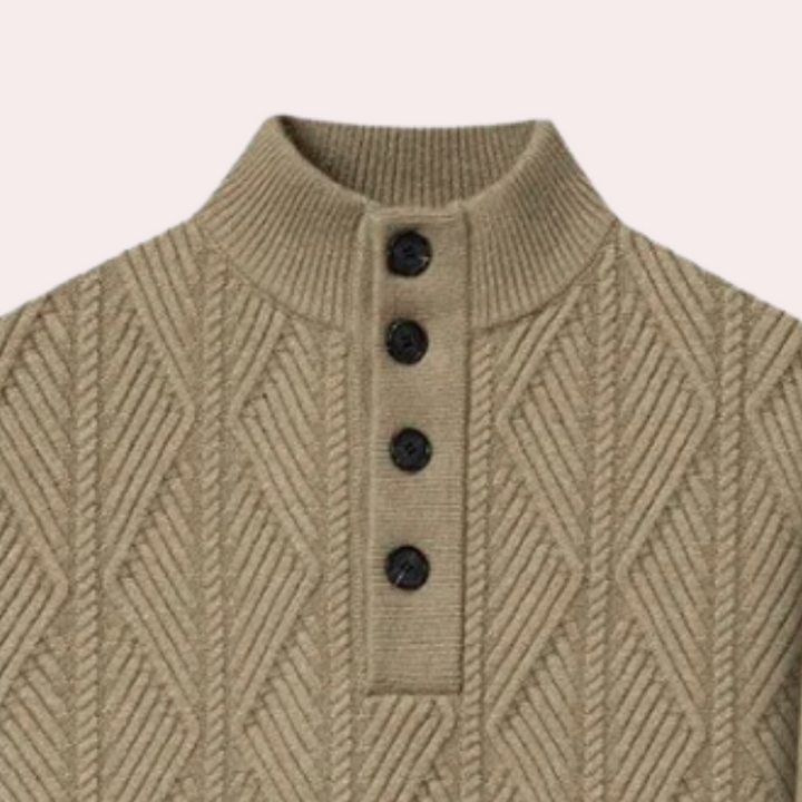 JAIR - Moderno jersey de punto para el hombre moderno
