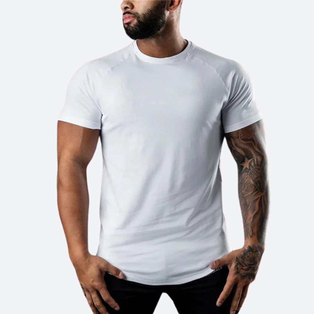 Elegante camiseta transpirable de manga corta para hombre - Orev
