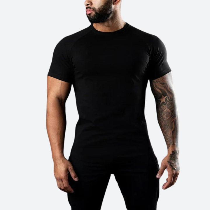 Elegante camiseta transpirable de manga corta para hombre - Orev